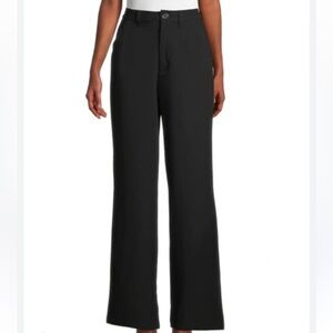 WeWoreWhat black high rise trousers